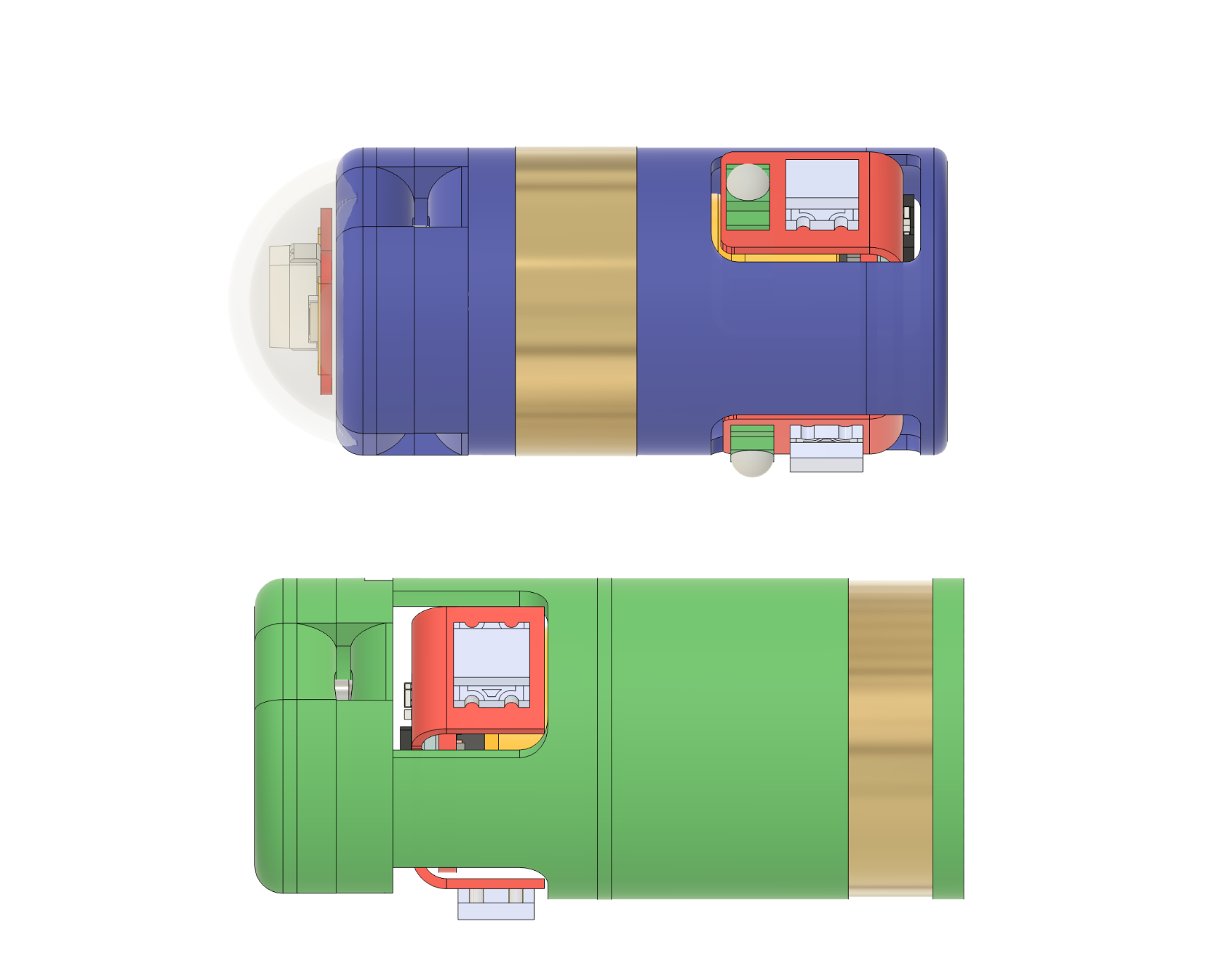 SPLASH capsule close-up